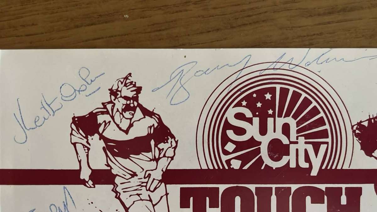 1987 International Players Original Signatures, details below