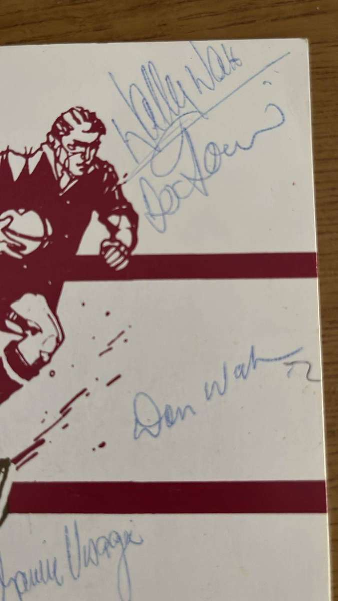 1987 International Players Original Signatures, details below