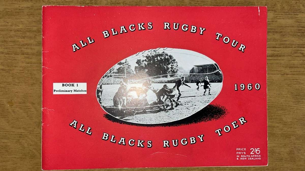1960 All Blacks Tour to South Africa, details below