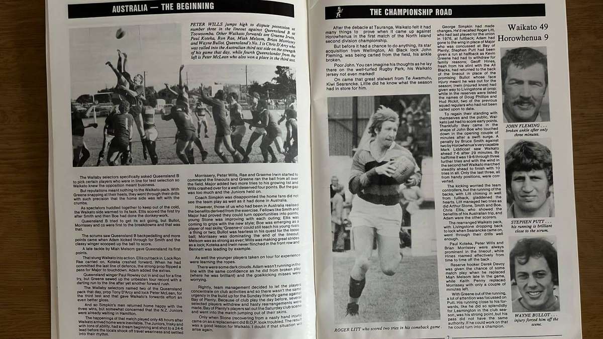 1980 Mooloo Magic, details below