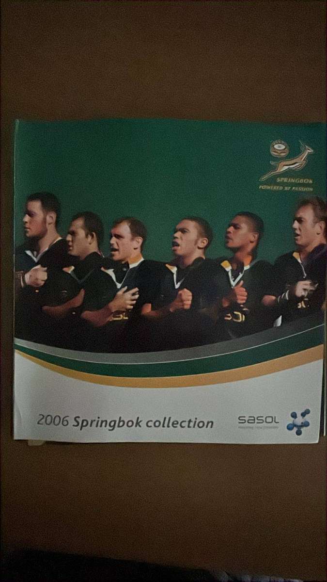 2006 Springbok Squad Pin Collection, details below