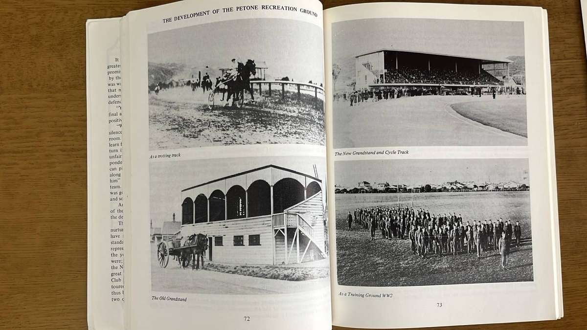 1885-1985 "True Blue" Petone Rugby Club & Centenary Service Programme, details below