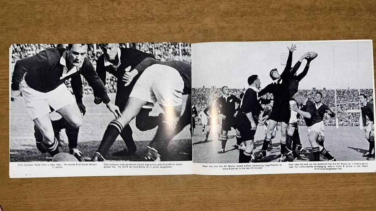1960 All Blacks Tour to South Africa, details below