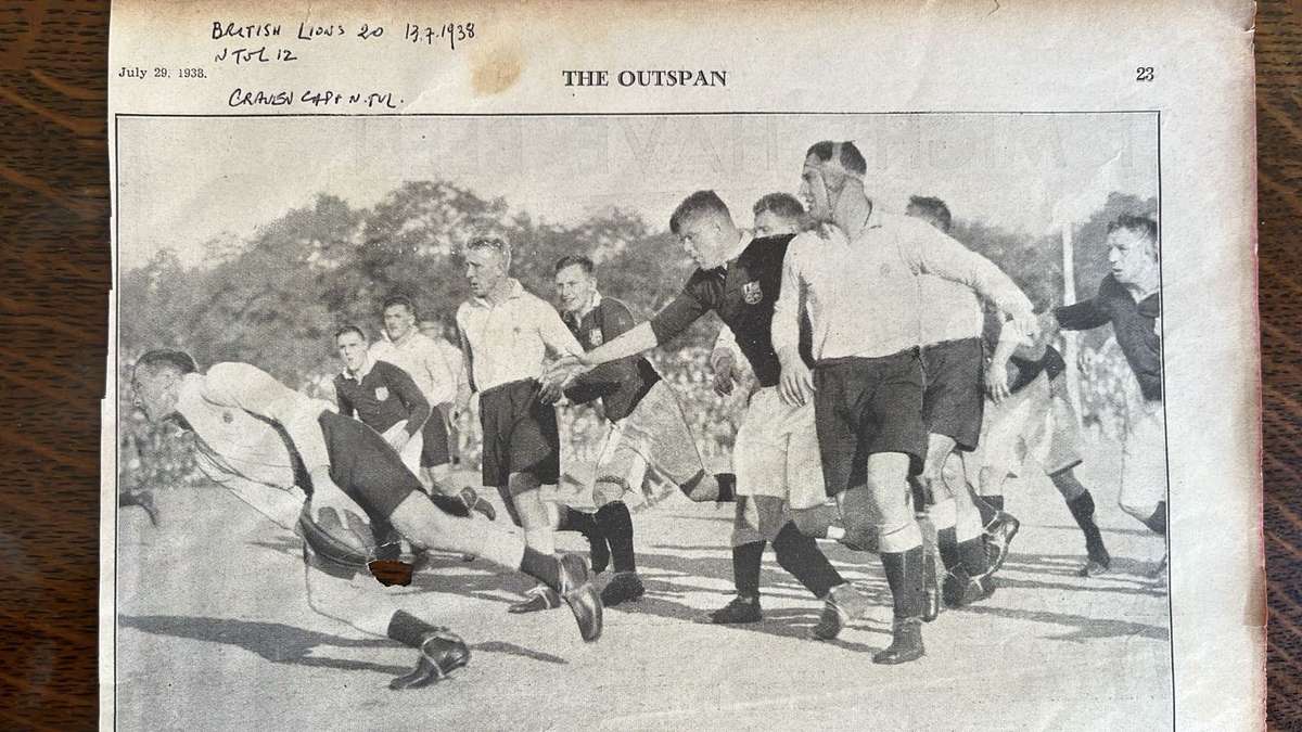 Springbok Rugby Hall of Fame Inductee - Dannie Craven Portrait, & More, details below