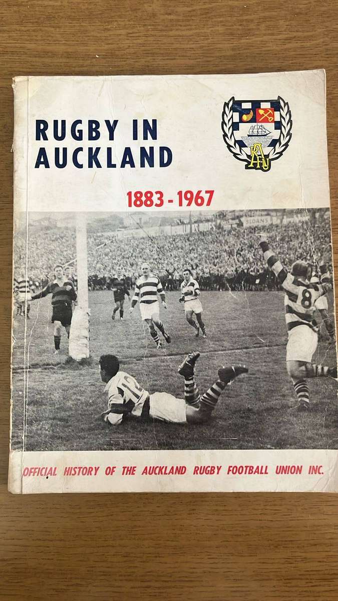 1883-1967 Rugby in Auckland Book, details below