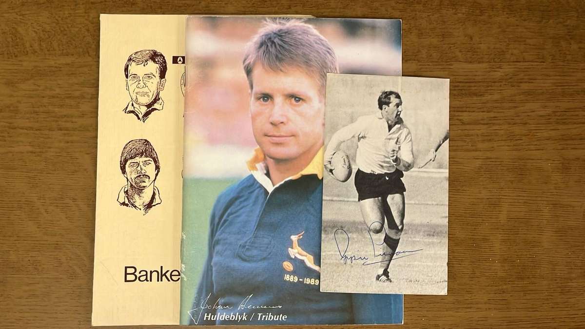 A Tribute to Johan Heunis - 3 Items, Signed, details below