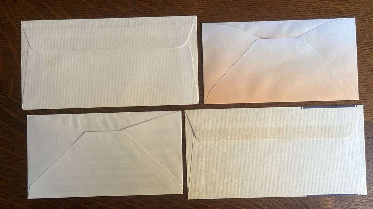 4 First Day Covers, Signed, details below