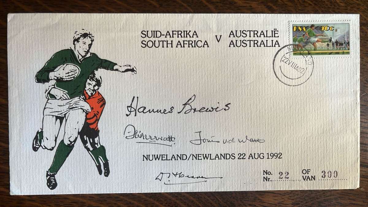 4 First Day Covers, Signed, details below