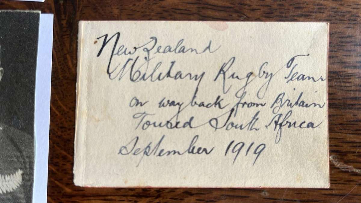 1919 New Zealand Services Touring South Africa Cards, Complete Set, details below