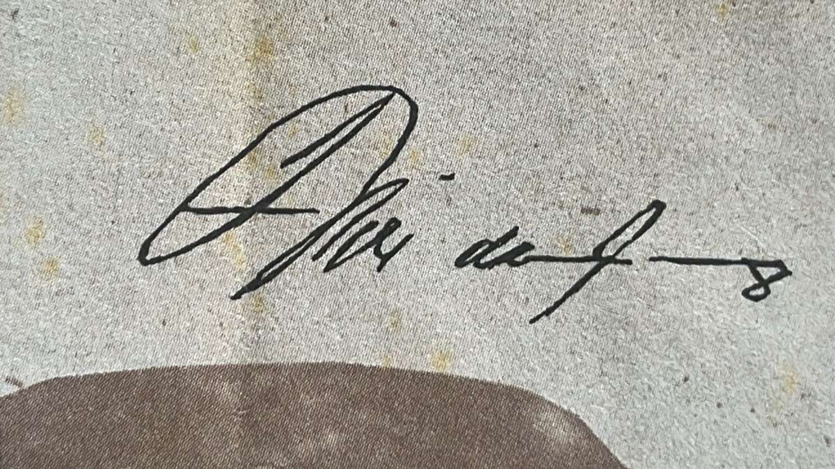 Agri Securitas Trust Fund Presents The Three Legends, Signed, details below