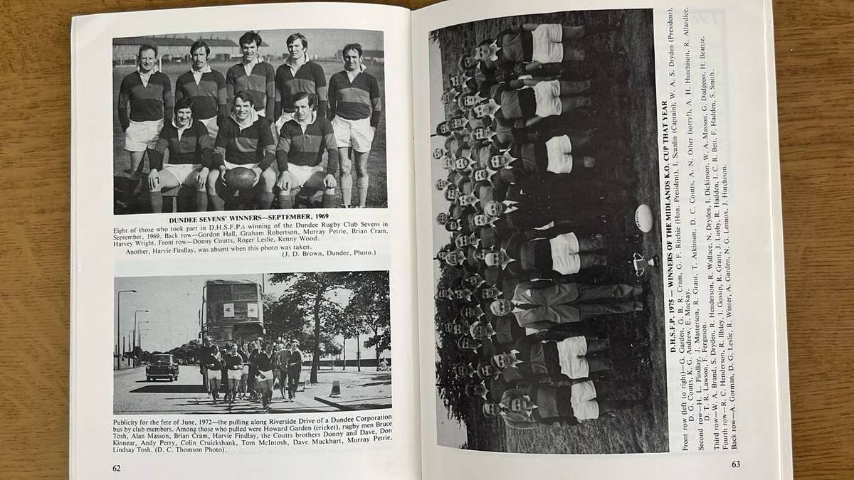 1880-1980 Dundee Rugby Club Centenary Souvenir, details below