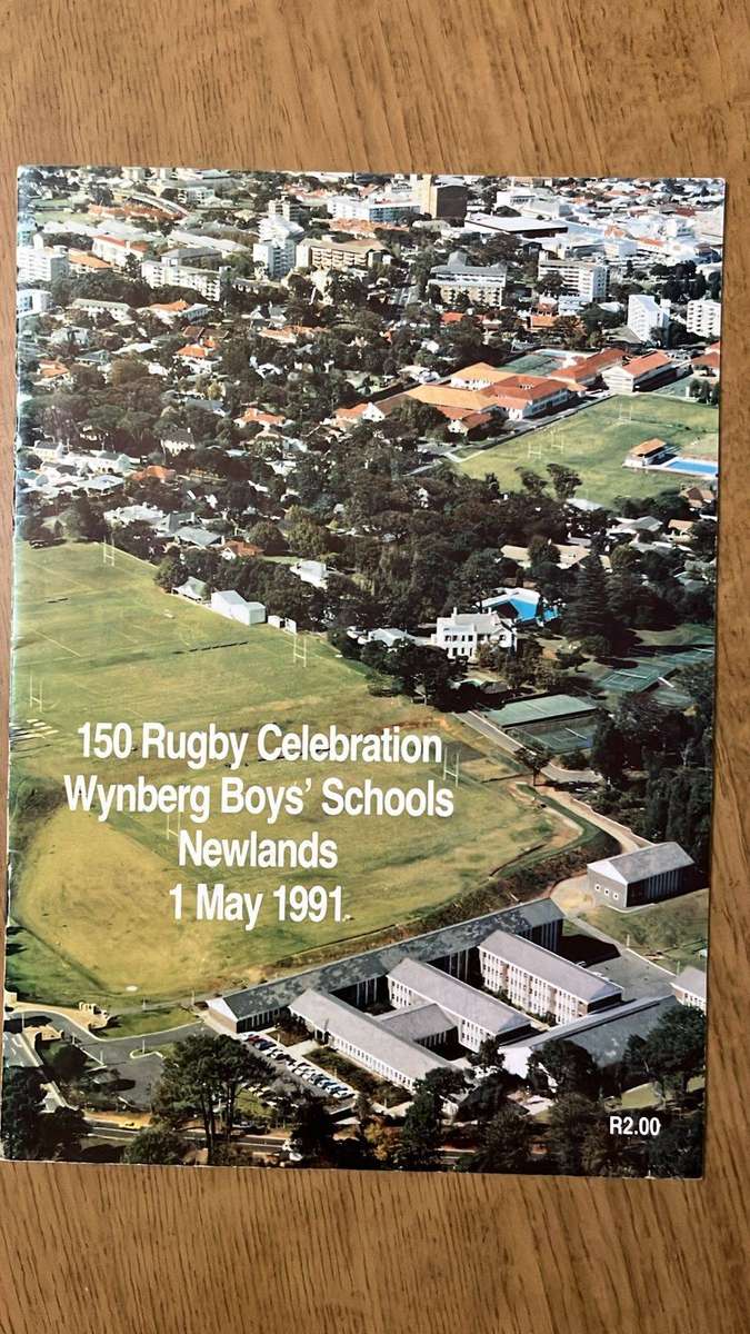 Wynberg Schools Rugby Pack, Signed, details below