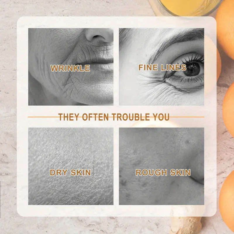 20pcs Collagen Rich Firming Sleeping Facial Mask - Hydrates, Smooths Wrinkles and Fine Lines