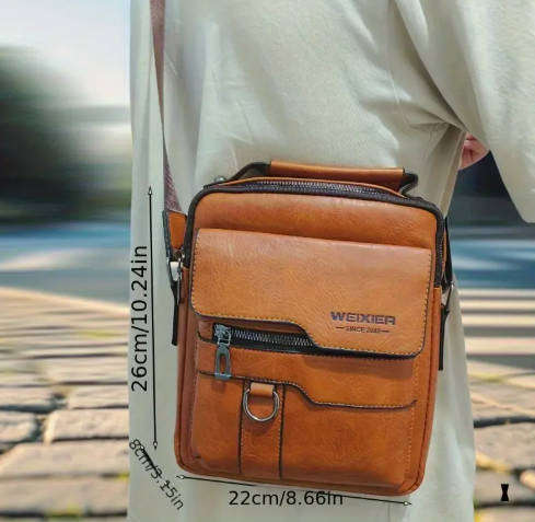 Unisex Cross Body Shoulder Bag