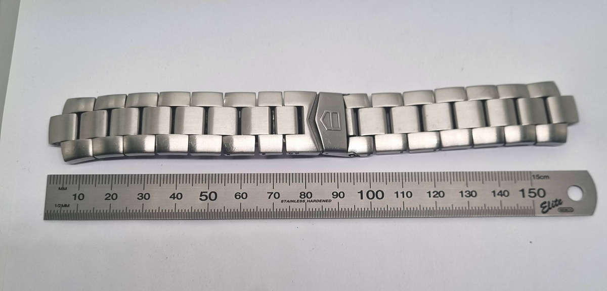 ### Tag Heuer stainless steel bracelet for Kirium model for spare links or to replace ###