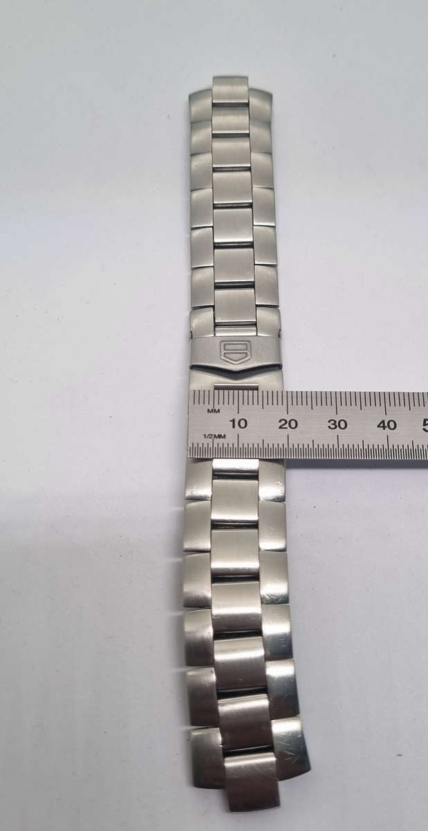 ### Tag Heuer stainless steel bracelet for Kirium model for spare links or to replace ###