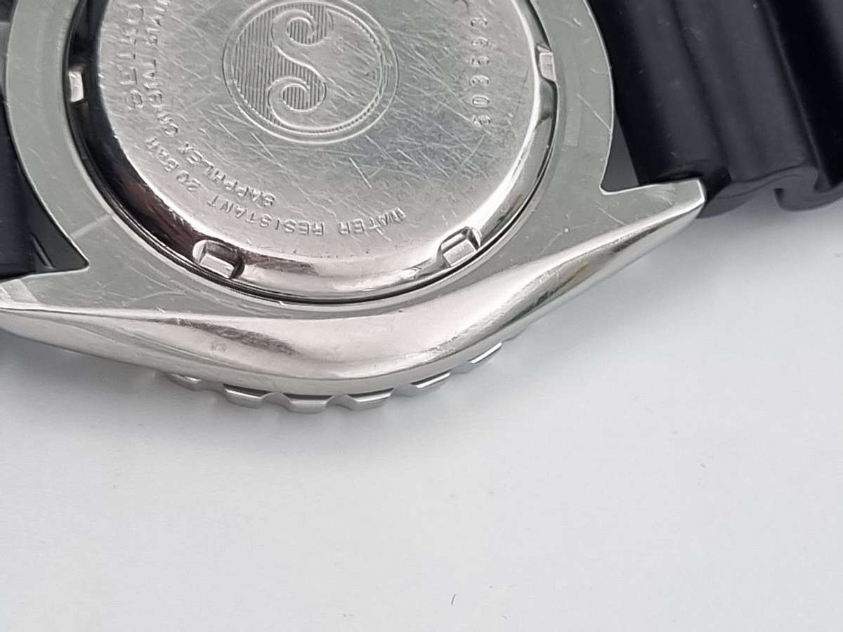 ## Seiko Kinetic Divers watch - adjustable Large wrist fit - Good condition ##