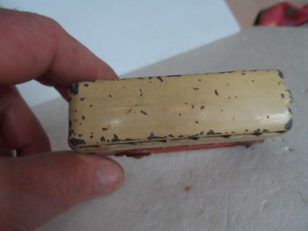 Dinky Toys: Double-decker bus, Dunlop, good condition, made in England [D24]