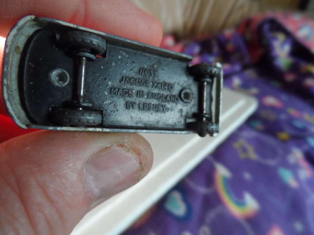 MATCHBOX LESNEY No 32A VINTAGE JAGUAR XK 140 COUPE [D24]