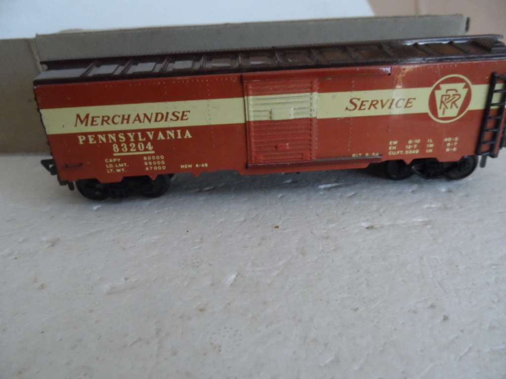 fleischmann HO "merchandise service" boxcar pennsylvania -as new