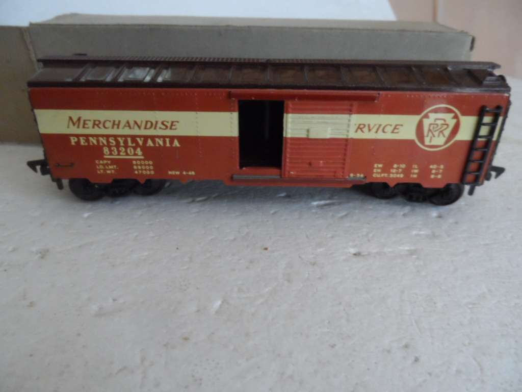 fleischmann HO "merchandise service" boxcar pennsylvania -as new