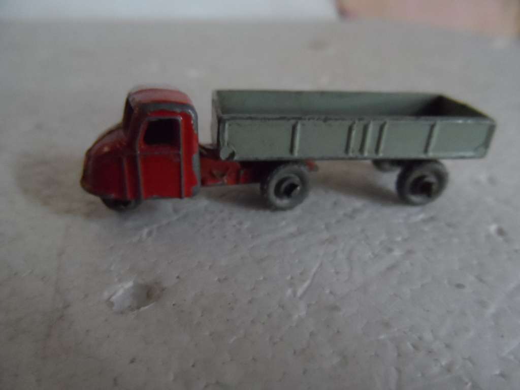 VINTAGE Matchbox Lesney Moko No.10a Scammell Scarab Mechanical Horse 1957 [SMALLER VERSION]