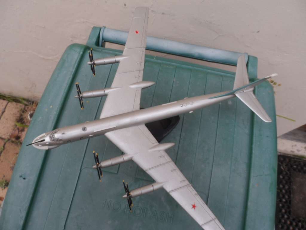 DIECAST Tupolev Tu-95 Bear Type Strategic Bomber Aircraft Model