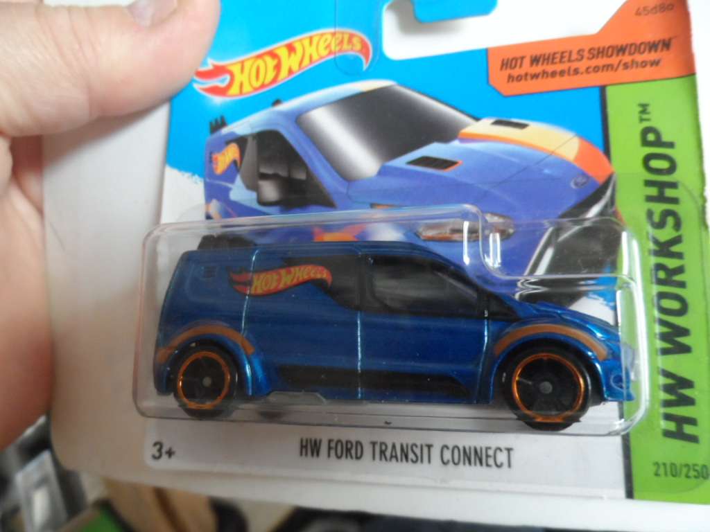 Hot Wheels - Ford Transit Connect Blue  [M56]