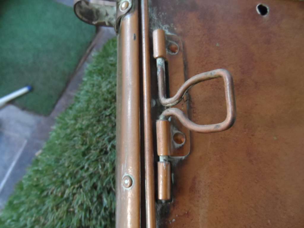 VINTAGE SHIPS COPPER LANTERN.