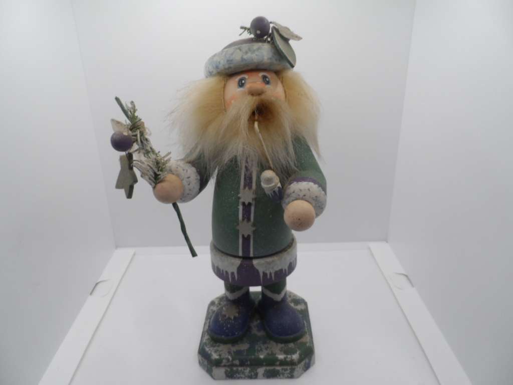 Kathe Wohlfahrt HolzKnoddl German Incense Smoker  24 CM TALL  [Y303]