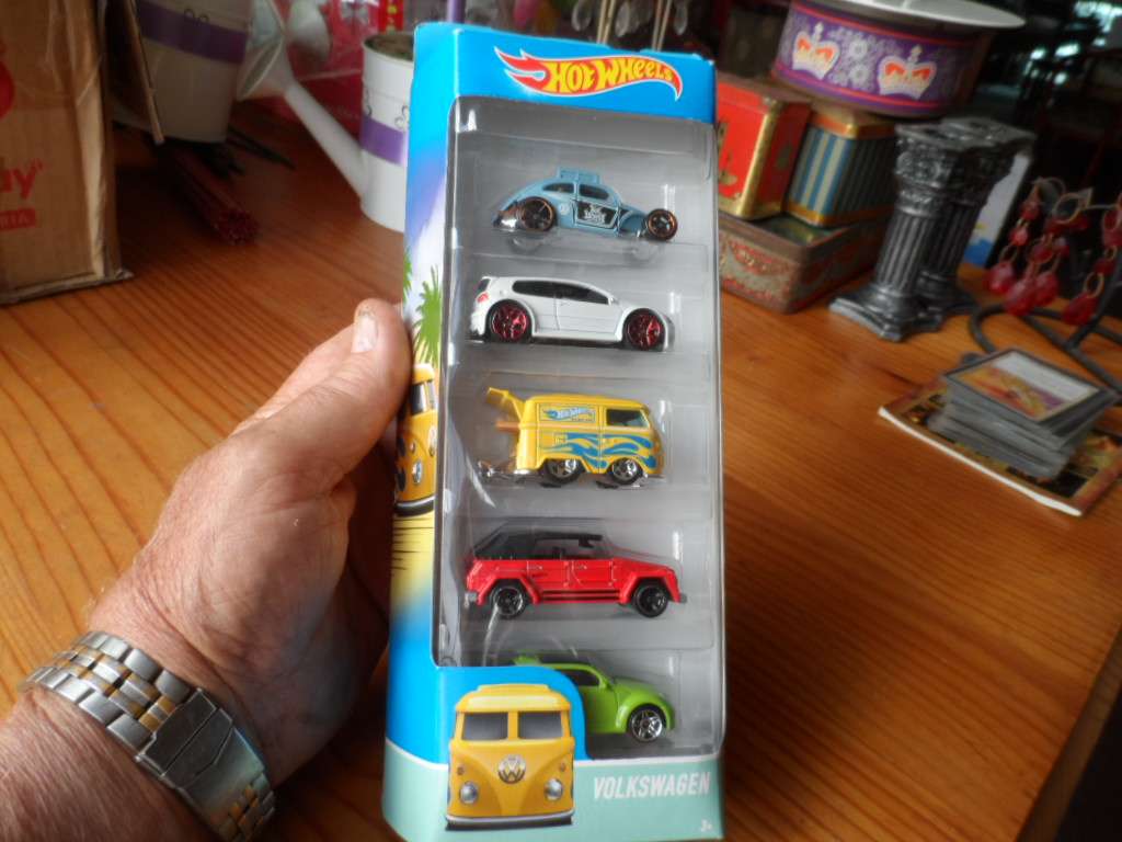Hot Wheels Volkswagen 5 Car Limited Edition Collection Pack