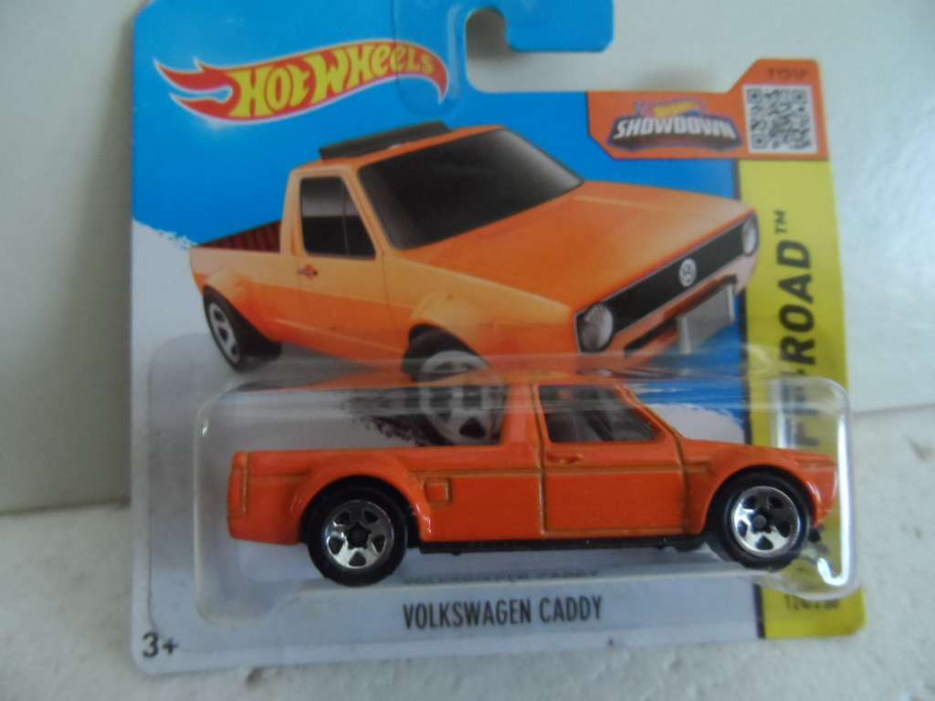 Hot Wheels 2015 - HW OFF - ROAD Volkswagen Caddy 124/250 -sealed short card- [m51]