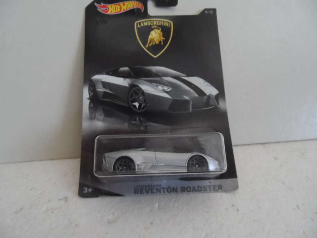 Hot Wheels  Lamborghini Reventon Roadster silver-sealed long card-[m49]