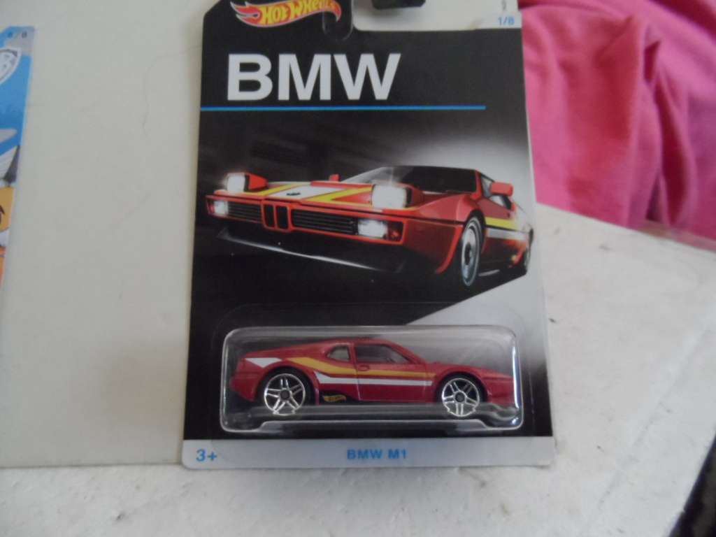 HOT WHEELS 80 BMW M1 RED BMW ANNIVERSARY SERIES -sealed long card- [m57]