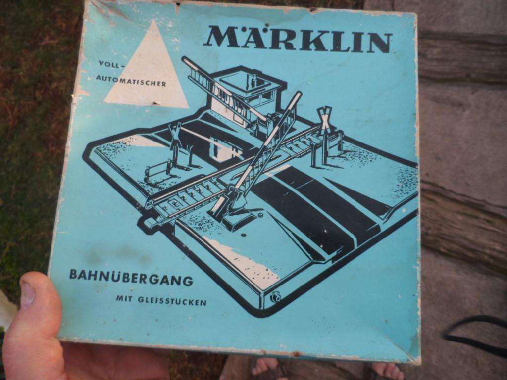 Marklin 7192 HO Automatic Crossing with Box 1960s