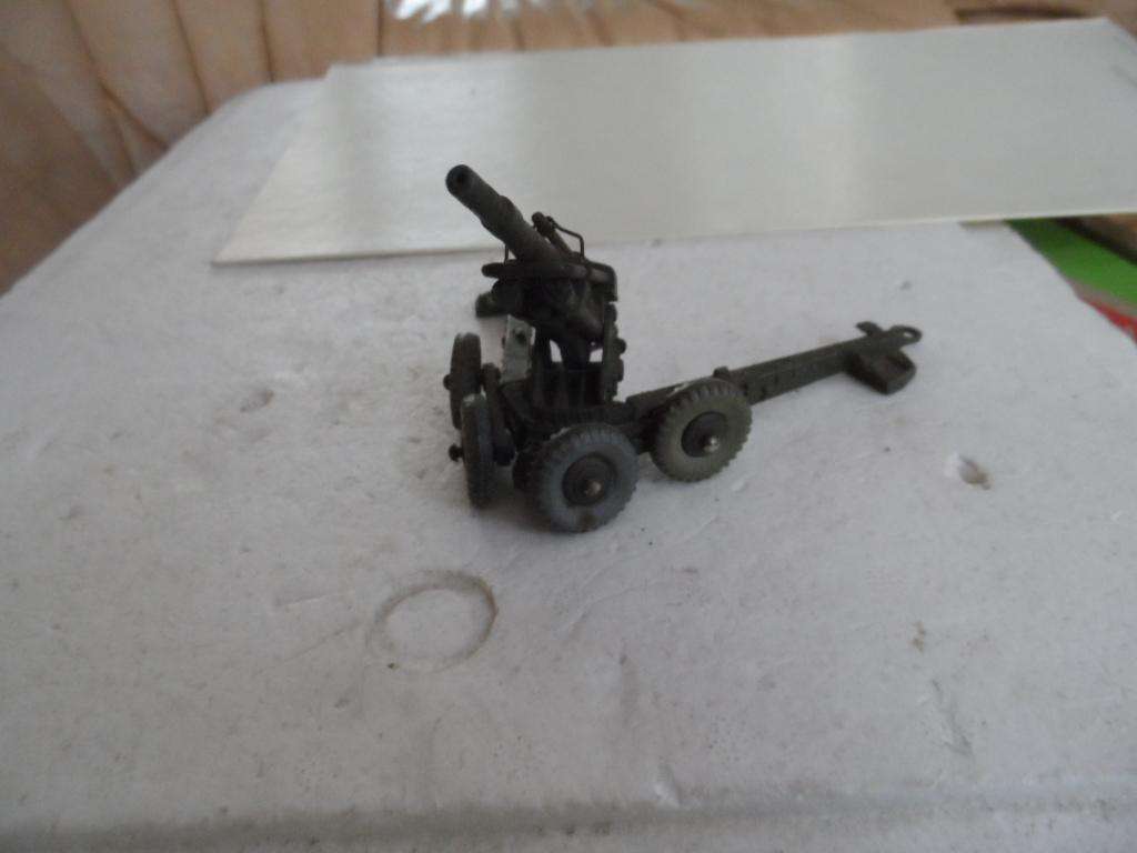 vintage French Dinky Military 819 - Obusier De 155 ABS -[m100]