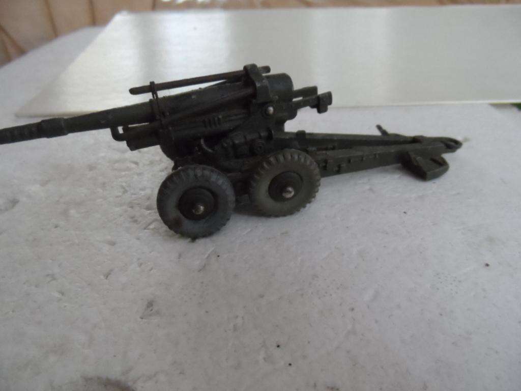 vintage French Dinky Military 819 - Obusier De 155 ABS -[m100]