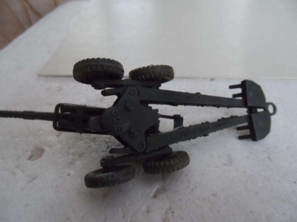 vintage French Dinky Military 819 - Obusier De 155 ABS -[m100]