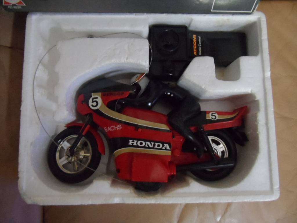asahi tc-663r honda cb 900 atcomi radio controlled motorcycle