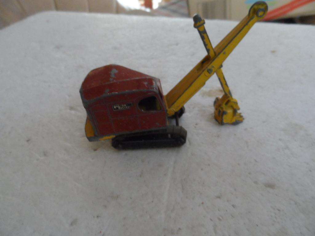 Matchbox Moko Lesney No.4 Major Pack Ruston Bucyrus Power Shovel  1959  -
