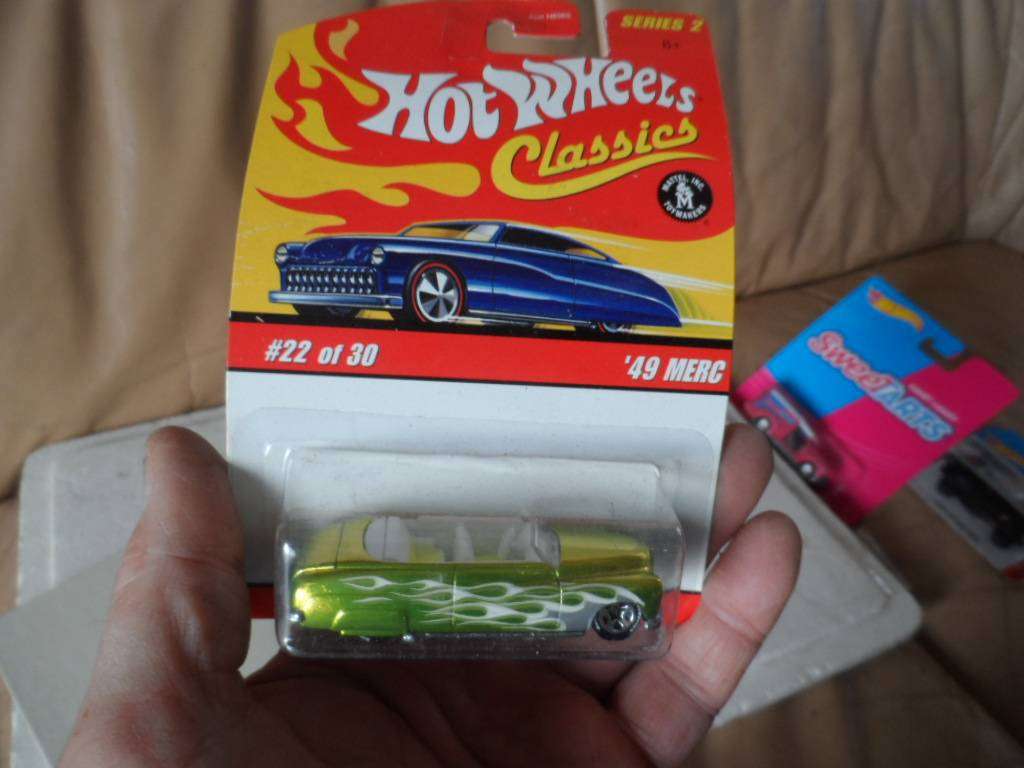 Hot Wheels Classics Series 2 '49 Merc (Green) #22 of 30 -sealed long card -[m48]