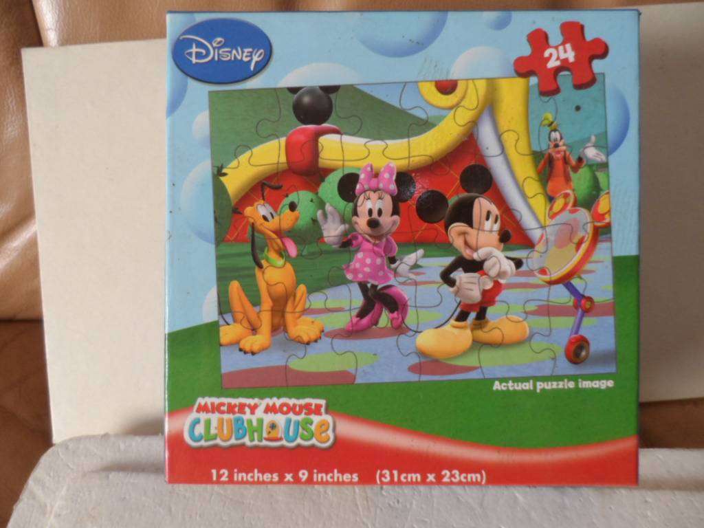 Disney mickey mouse club  lenticular puzzle-24 pce sealed