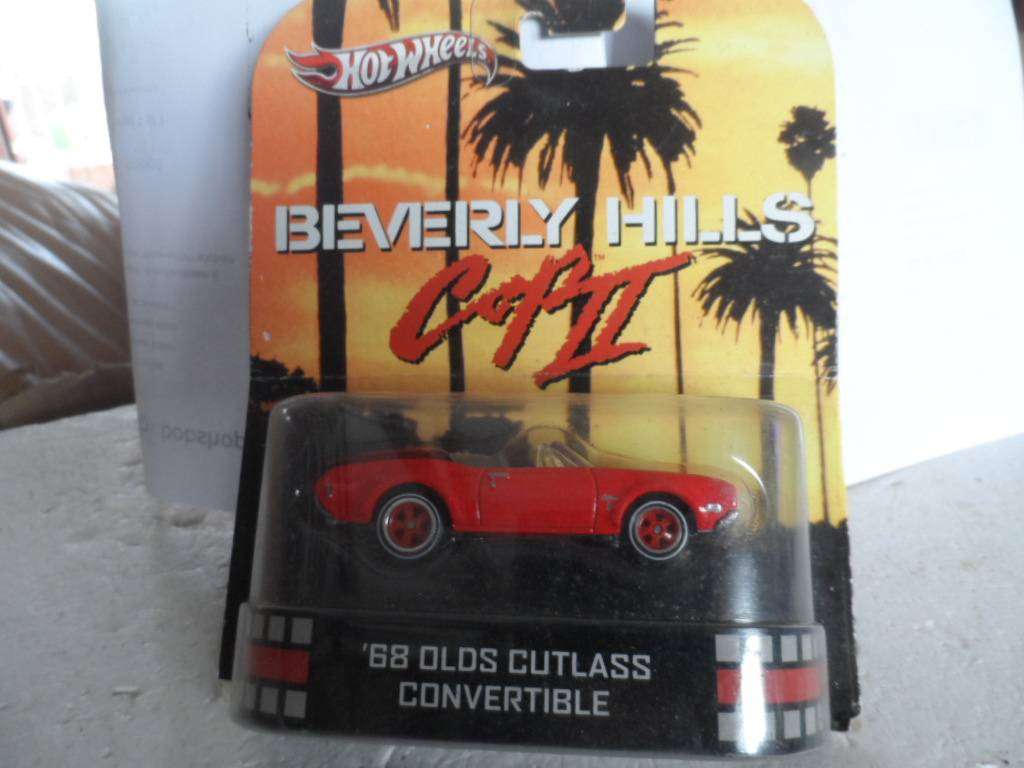 Hot Wheels Retro Entertainment Beverly Hills Cop II '68 Olds Cutlass X8900-sealed long card- [m50]