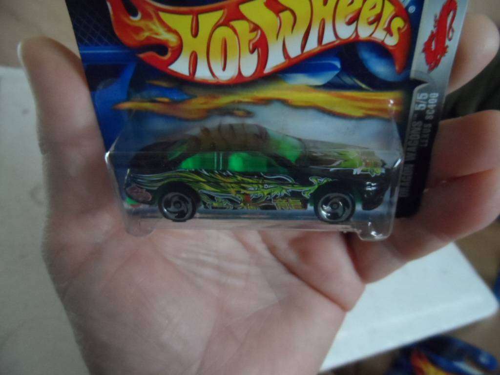 hot wheels lexus sc400 dragon wagon 5/5  069 sealed short card [m74]