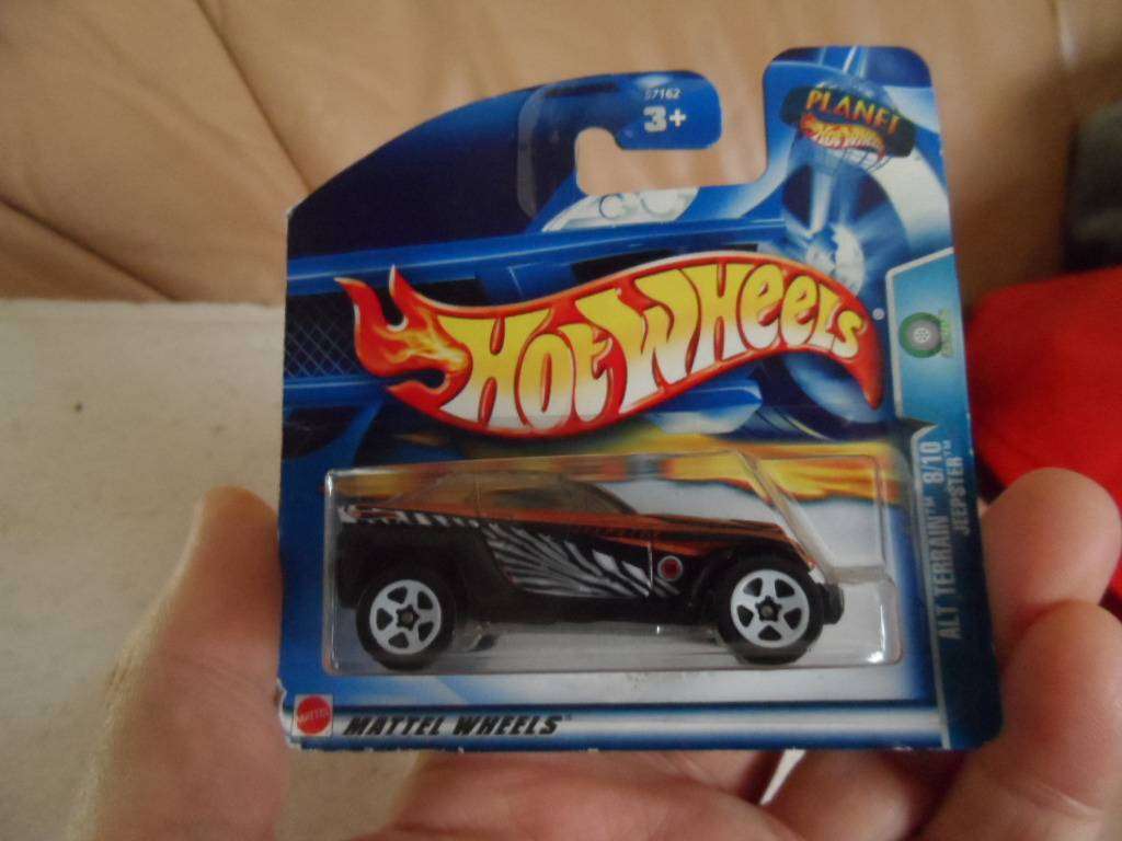 2003 Hot Wheels ~ALT TERRAIN 8/10~ Jeepster Col. #171  sealed short card [m74]