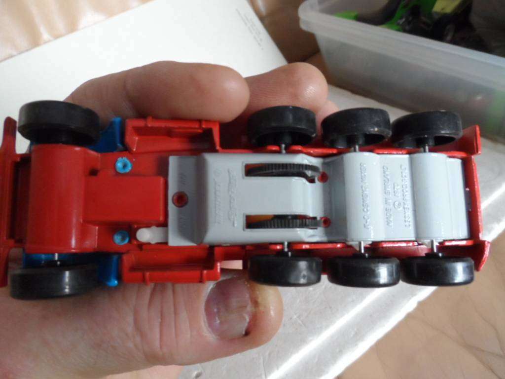 Original 1970s Matchbox Super Kings K-6 GMC Cement Mixer Lesney Model -[m37]