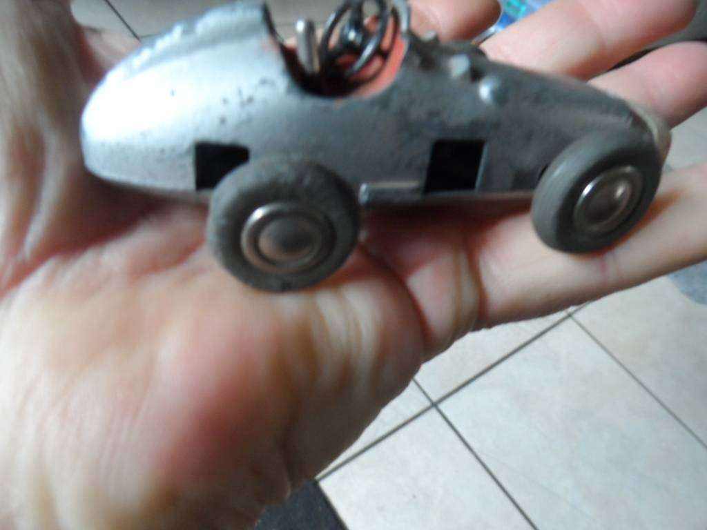 Vintage Schuco Open Wheel #7 Micro Racer windup toy #1043   [m300]
