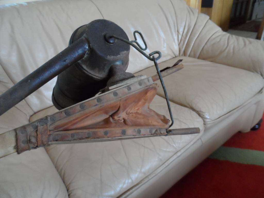 vintage bee smoker with long reach 55 cm nozzle