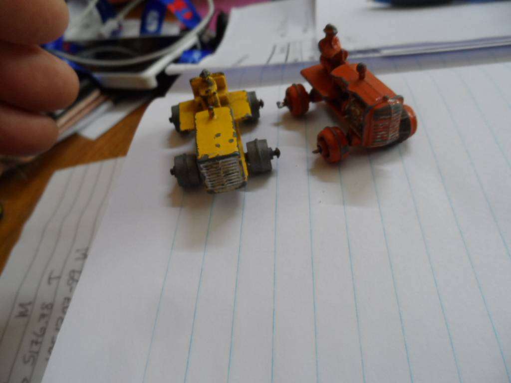 matchbox crawler tractor duo- one bid for all
