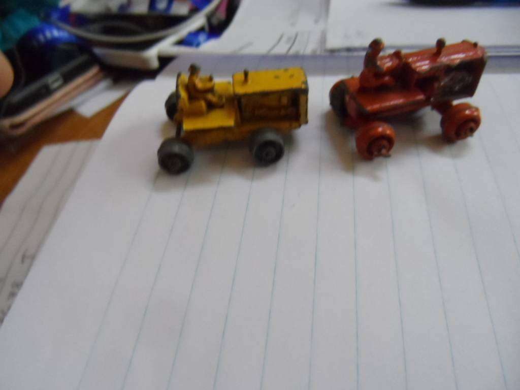 matchbox crawler tractor duo- one bid for all